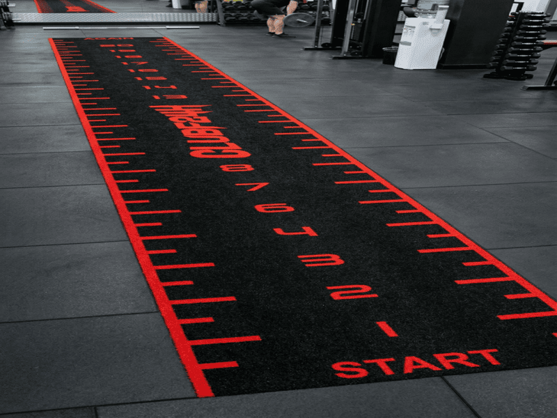 close up of turf grain and seams